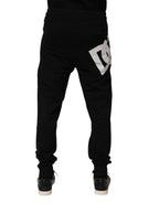 Black Cotton Jogger Men Sweatpants Pants