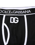 Black DG Interlock Regular Boxer Underwear