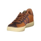 Brown Polyurethane Mens Sneaker