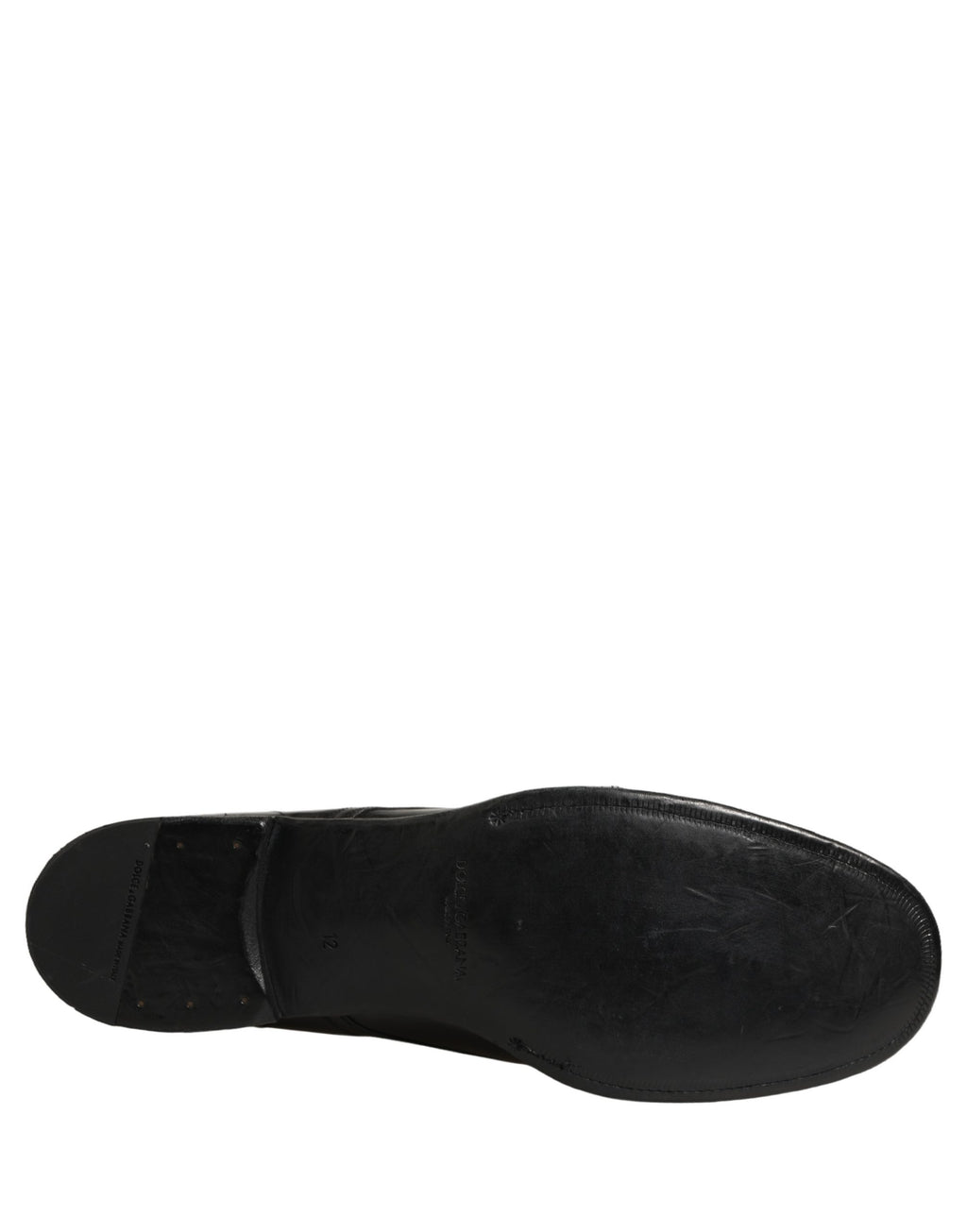 Black Calfskin Leather Derby Men Dress Shoes