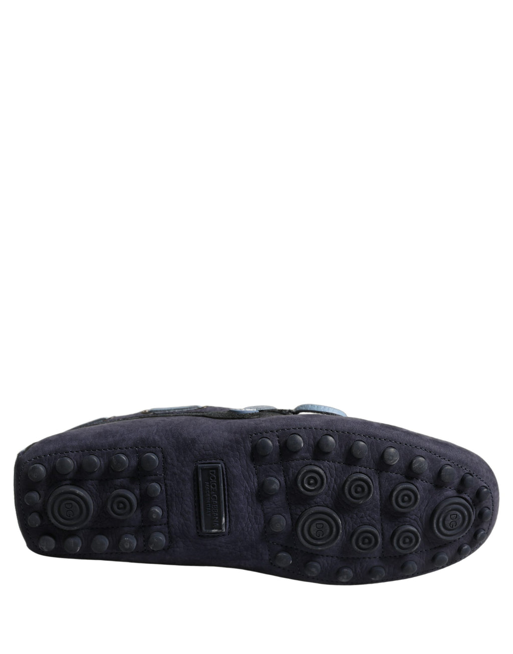 Navy Blue Suede Leather Tassel Loafers Shoes