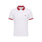 White Cotton Men Polo