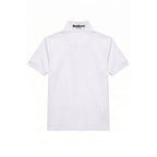 White Cotton Men Polo
