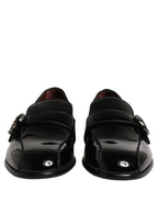 Black Patent Leather Men Loafers Shoes
