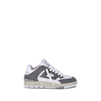 Gray Calf Leather Bos Taurus Athletic Sneakers