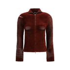 Bordeaux Viscose Cardigan