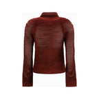 Bordeaux Viscose Cardigan