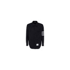 Blue Wool Oves Aries Dress Shirt