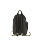 Brown Polyester Backpack
