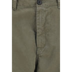 Bicolor Cotton Cargo Pants