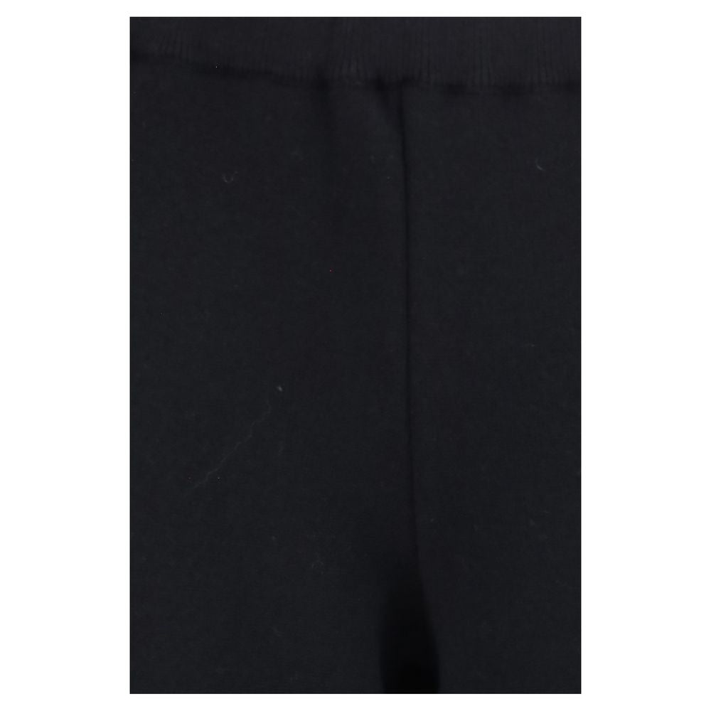 Black Cashmere Casual Pants
