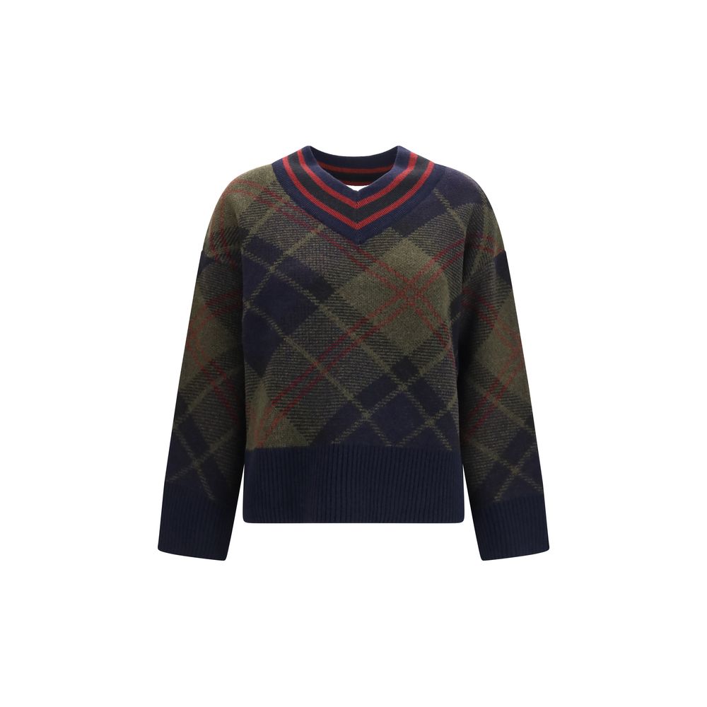 Bicolor Wool Oves Aries Sweatshirt