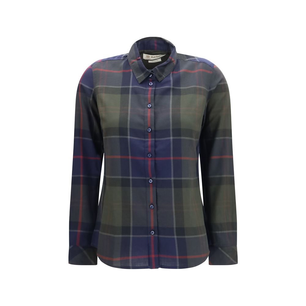 Bicolor Cotton Pattern Shirt