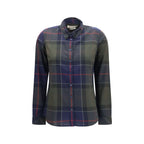Bicolor Cotton Pattern Shirt