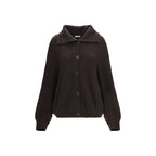 Brown Cashmere Cardigan