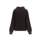 Brown Cashmere Cardigan
