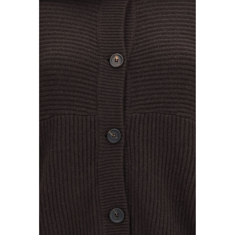 Brown Cashmere Cardigan