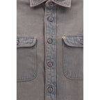 Gray Denim Shirt