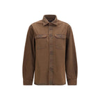 Brown Denim Shirt