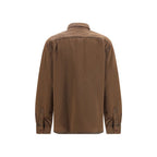 Brown Denim Shirt