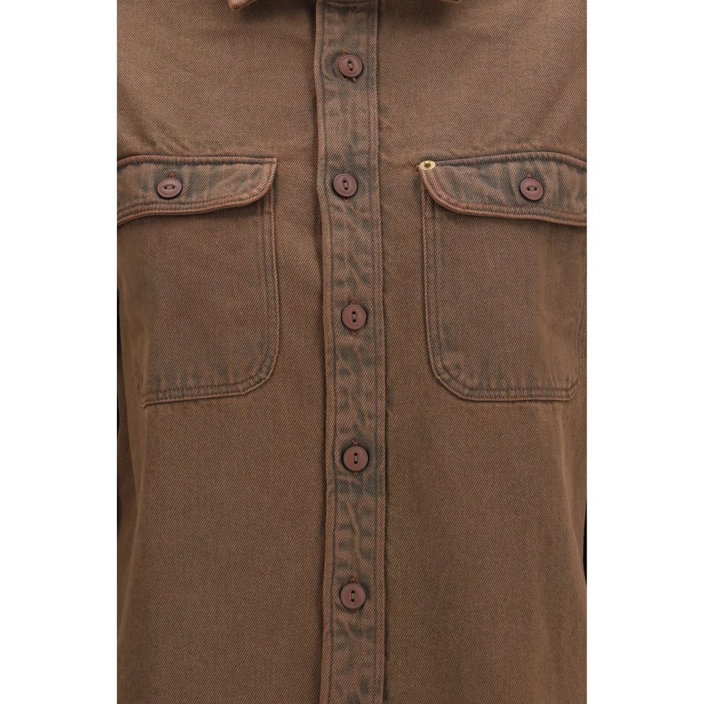 Brown Denim Shirt