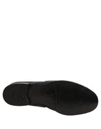 Blue Suede Slip On Men Slippers Loafers Shoes