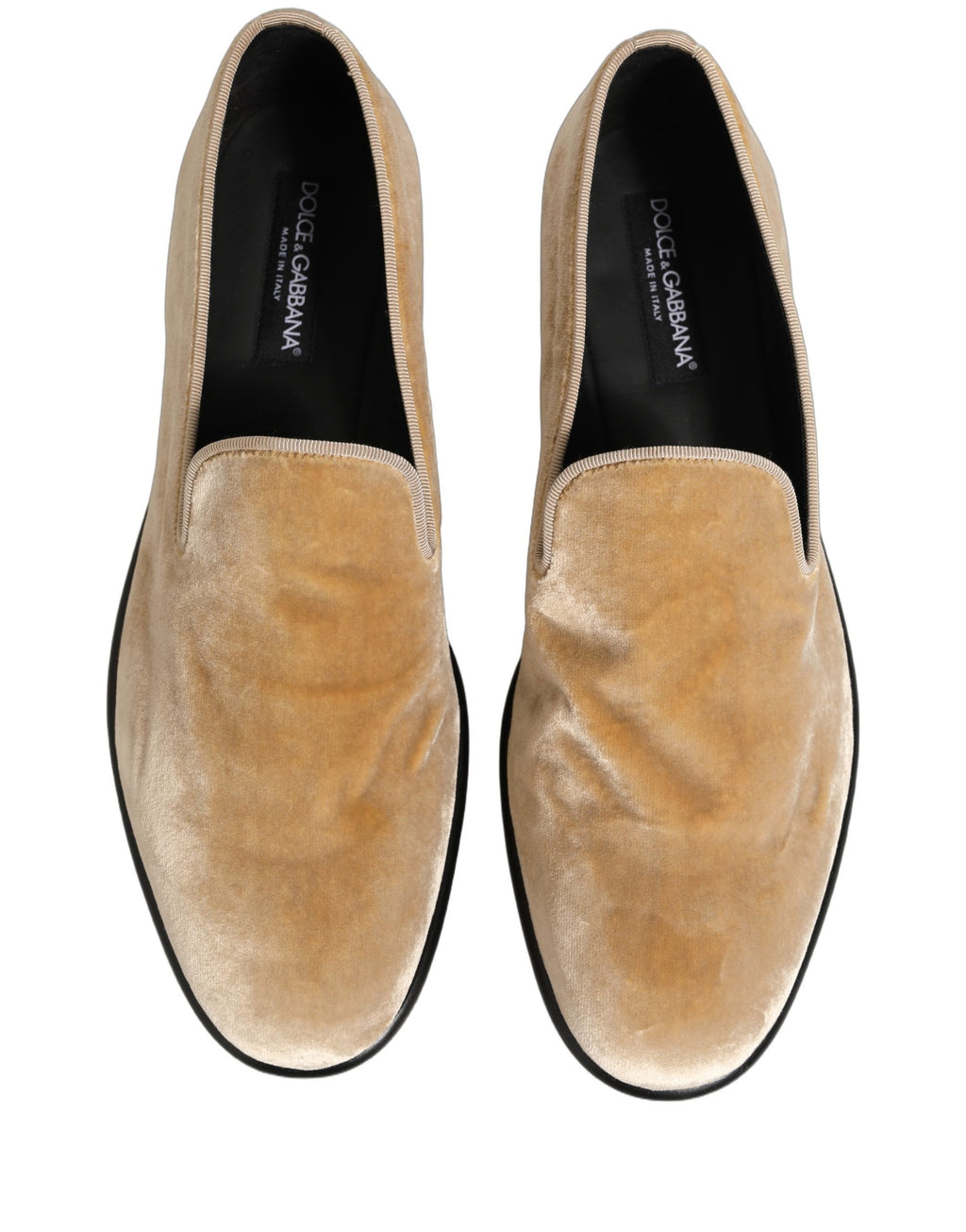 Beige Suede Slip On Slippers Loafers Shoes