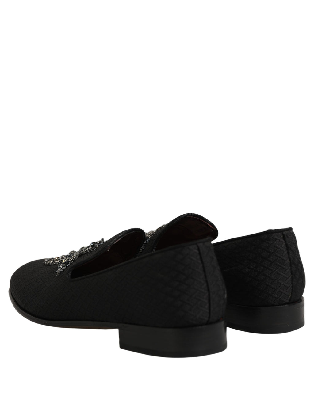 Black Suede Cross Slip On Men Loafers Shoes
