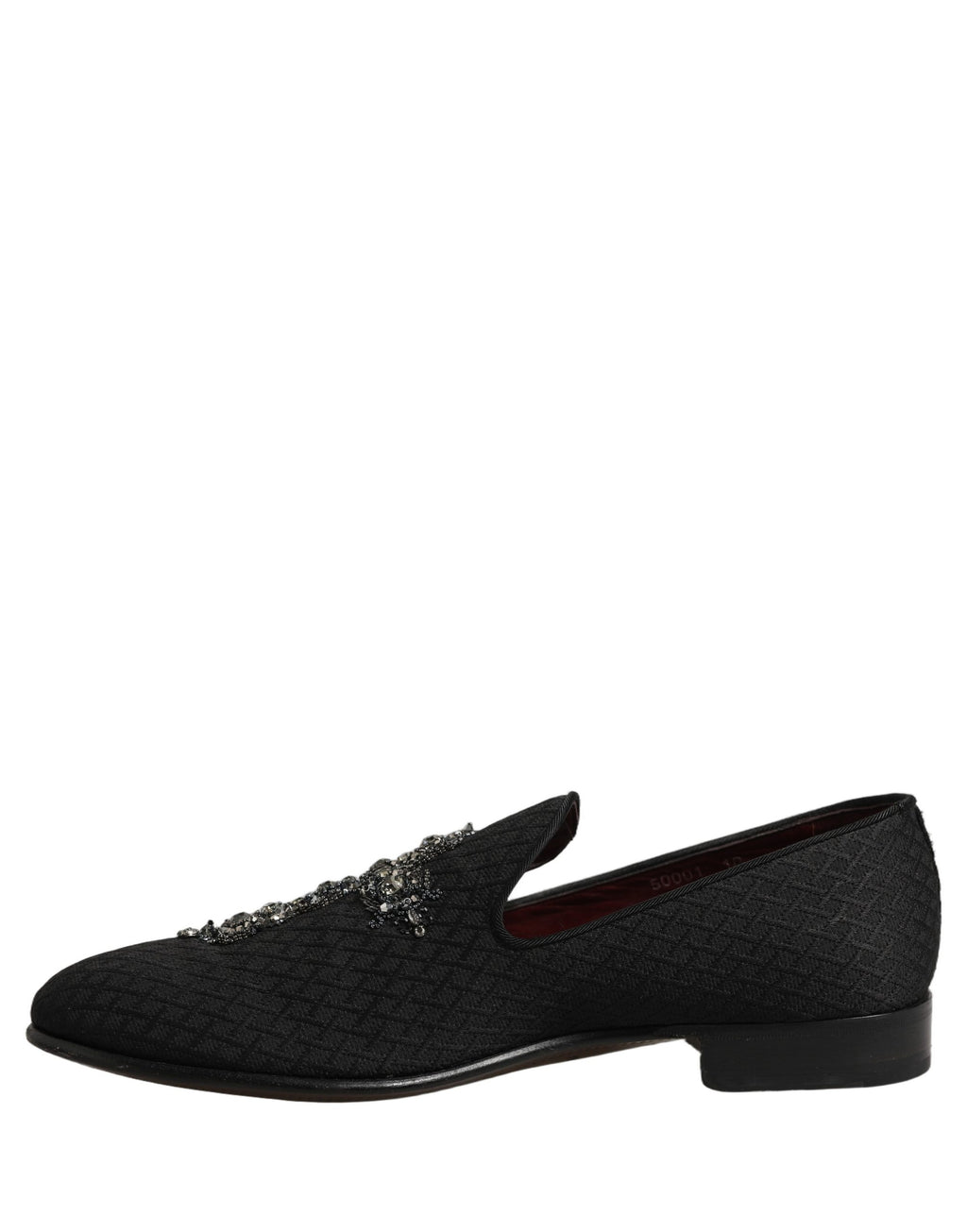 Black Suede Cross Slip On Men Loafers Shoes