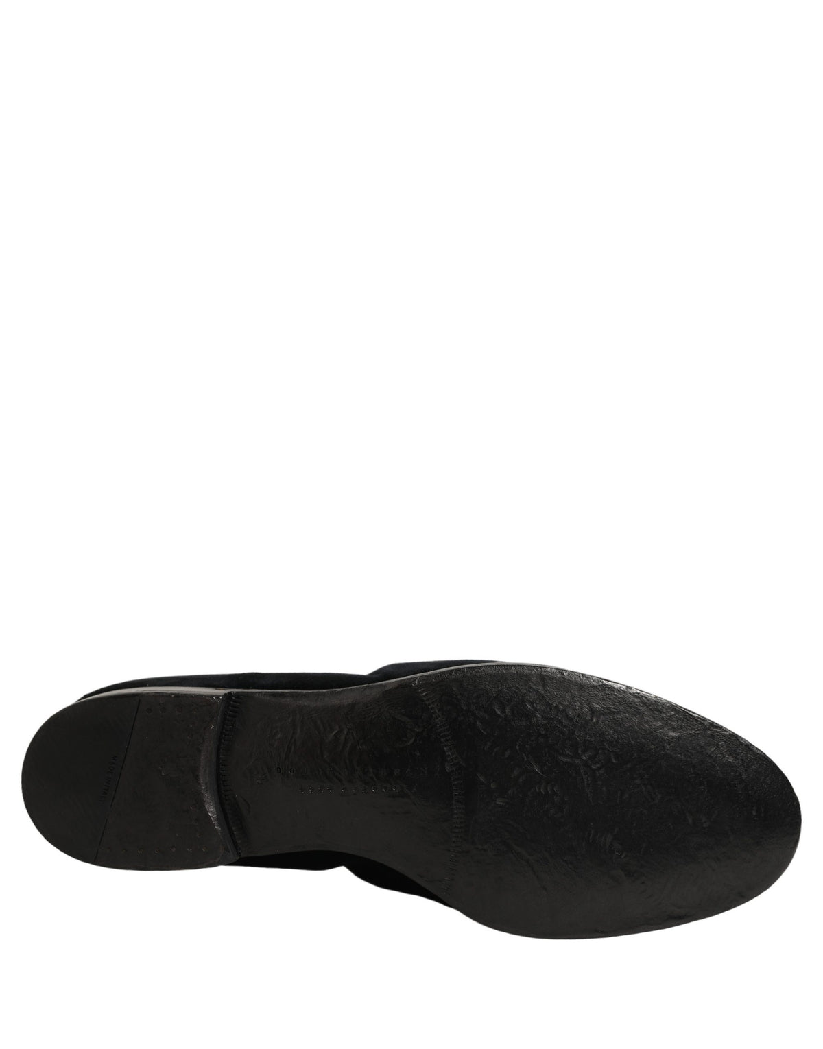 Black Suede Slip On Slippers Loafers Shoes