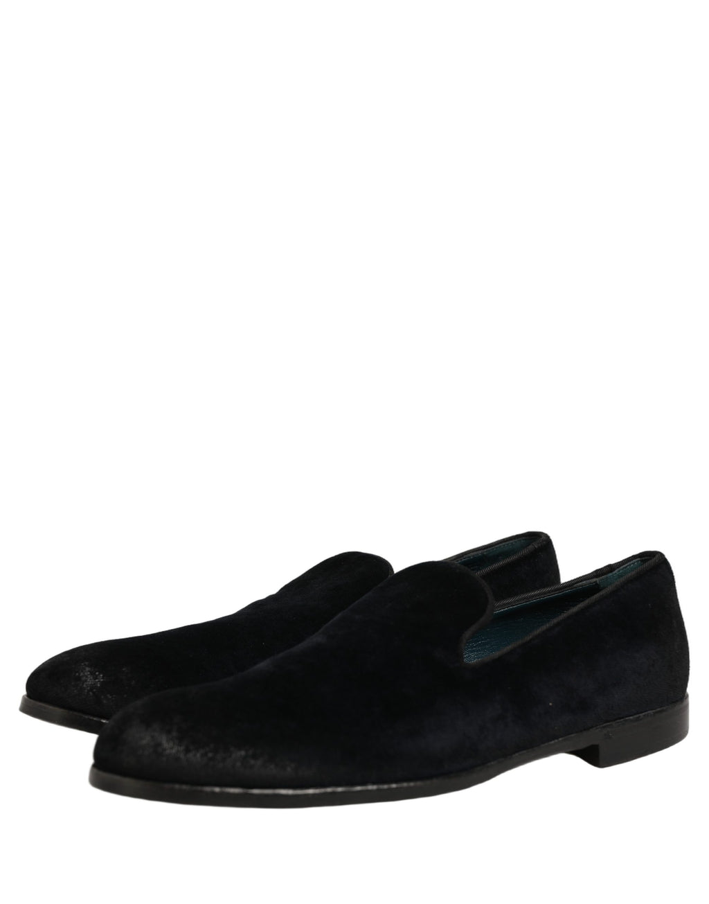 Black Suede Slip On Slippers Loafers Shoes