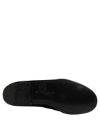 Black Suede DG Logo Slippers Men Loafers Shoes