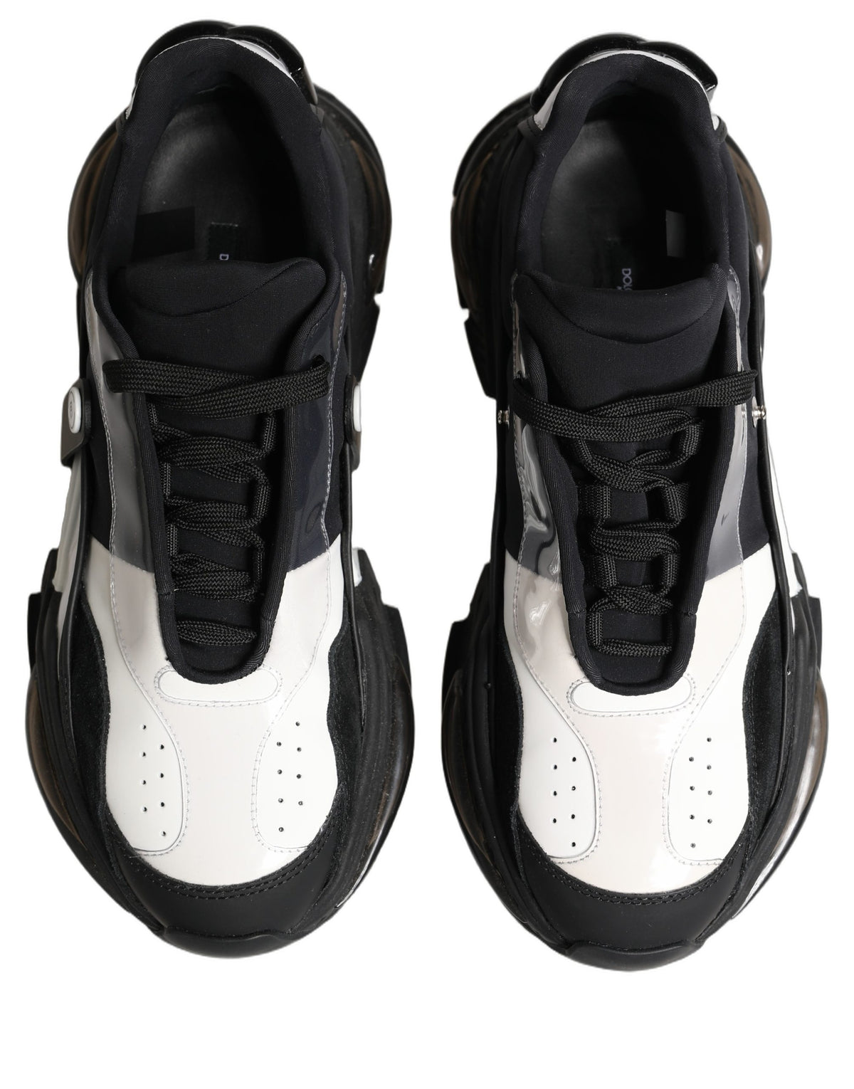 White Black Logo Airmaster Men Sneakers Shoes