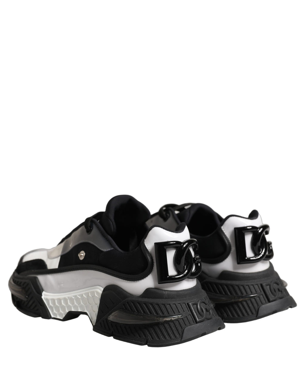 White Black Logo Airmaster Men Sneakers Shoes