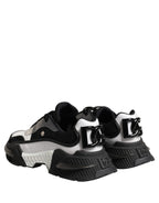 White Black Logo Airmaster Men Sneakers Shoes