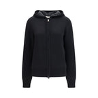 Black Cashmere Hoodie