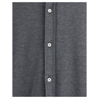 Gray Silk Shirt