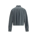 Bicolor Cotton Pattern Shirt