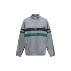 Gray Polyester Shell Jacket