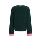 Bicolor Wool Oves Aries Sweatshirt