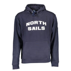 Blue Cotton Men's Sweatshirt