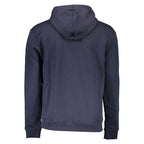 Blue Cotton Men's Sweatshirt