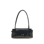 Black Calf Leather Bos Taurus Shoulder Bag