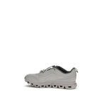Gray Polyester Athletic Sneakers