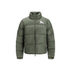 Bicolor Polyamide Full-Length Jacket