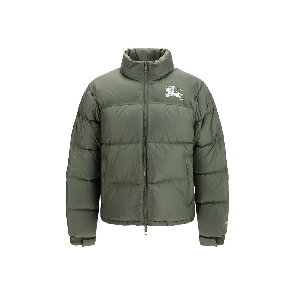 Bicolor Polyamide Full-Length Jacket