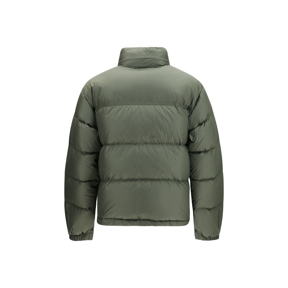 Bicolor Polyamide Full-Length Jacket