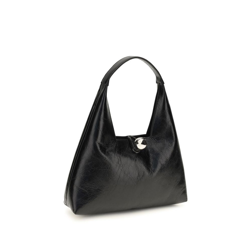 Black Calf Leather Bos Taurus Shoulder Bag