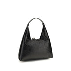 Black Calf Leather Bos Taurus Shoulder Bag