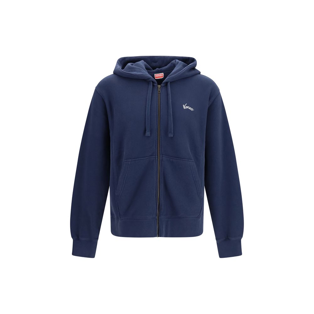 Blue Cotton Sweatshirt